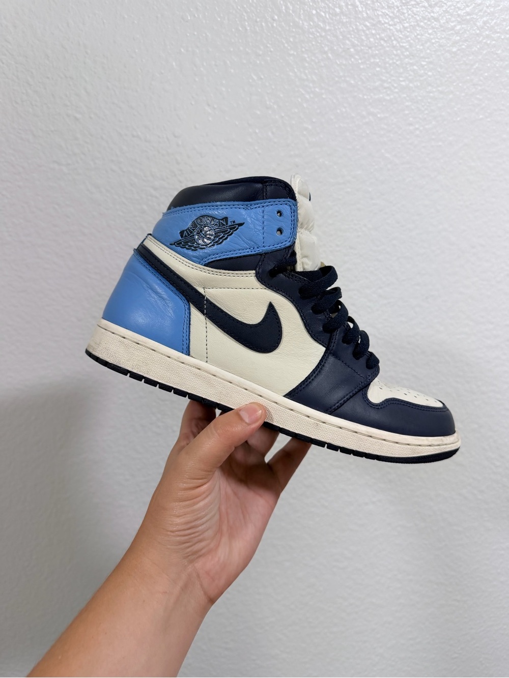 Jordan 1 high obsidian